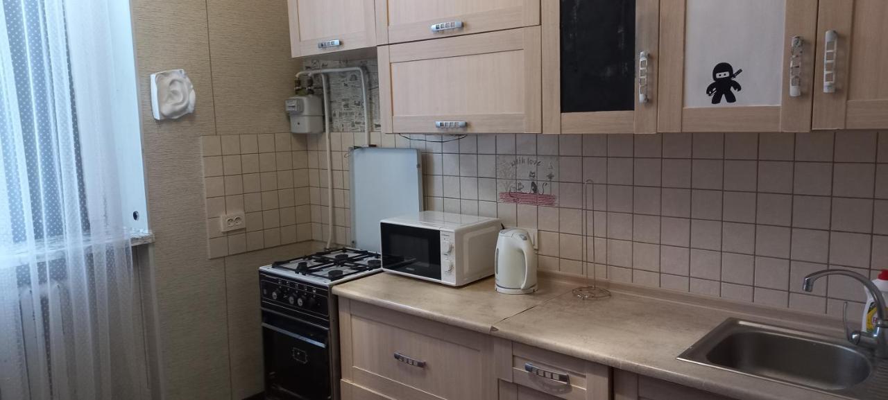 1К Квартира Антоновича. Олімпійська Kiev Dış mekan fotoğraf